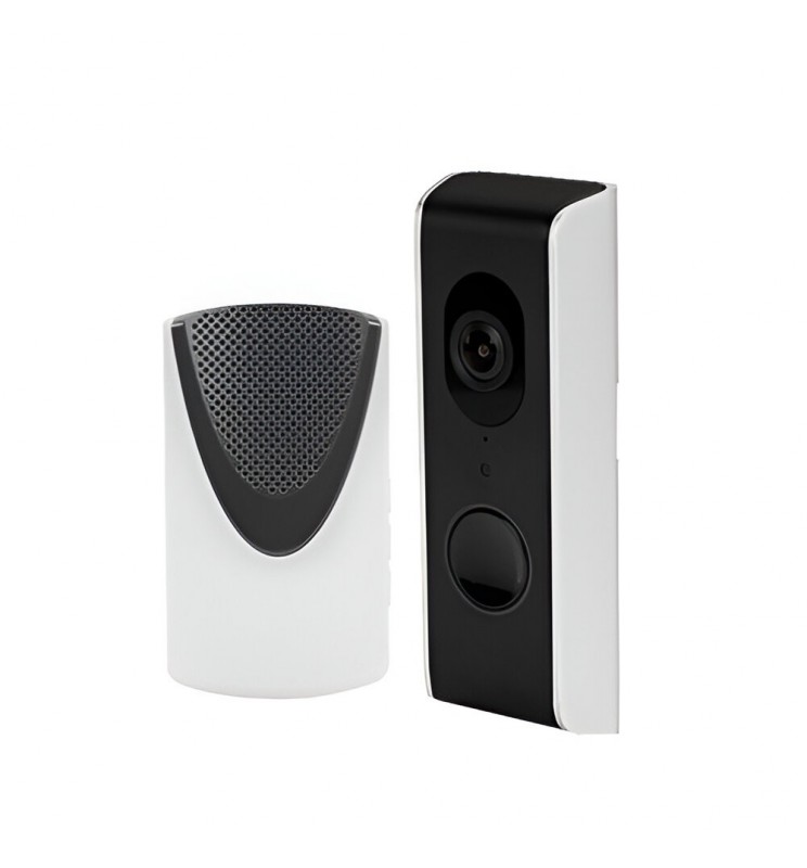 RISCO - Kit portier vidéo Wi-Fi avec carillon RISCO - Kit portier vidéo Wi-Fi avec carillon