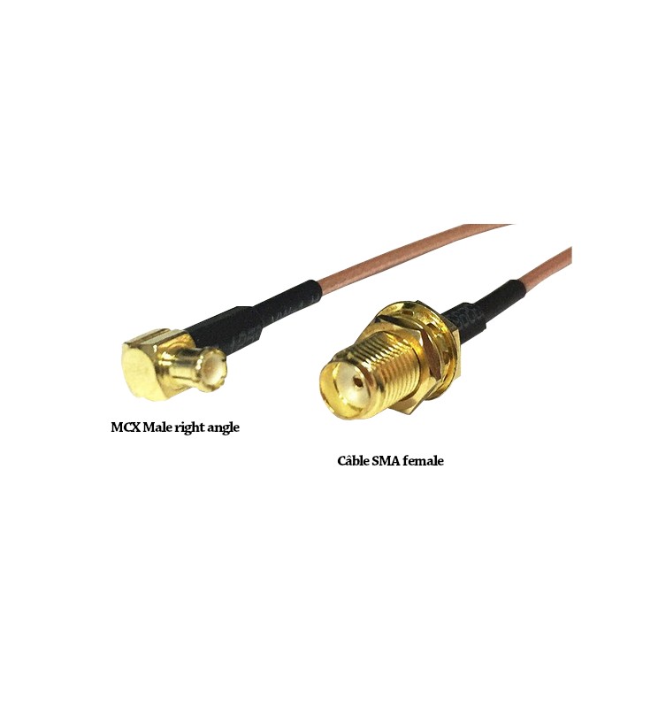 Antenne iConnect et adaptateurs SMA / IPEX & SMA / MCX Antenne iConnect et adaptateurs SMA / IPEX & SMA / MCX